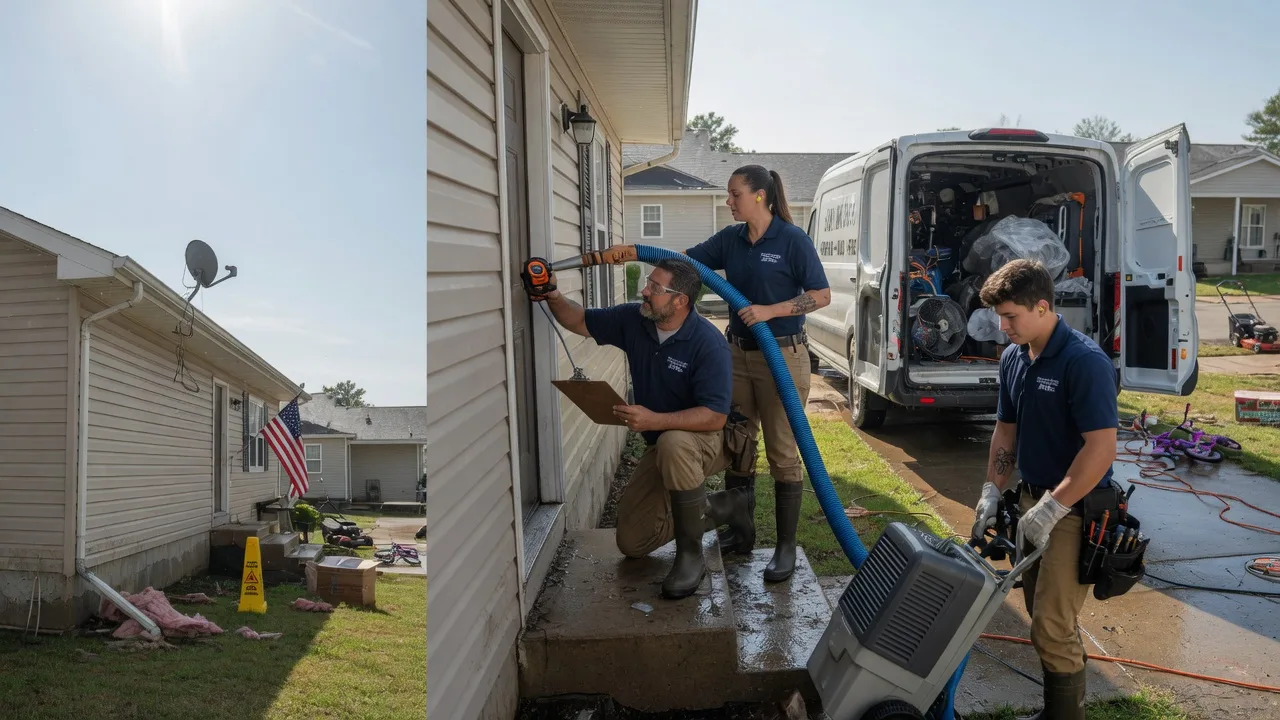 Ceiling Water Damage Restoration in Vicksburg, MS near me
